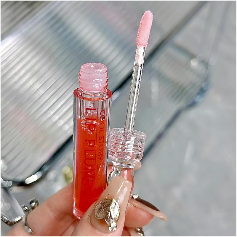 COOL STORY Lip Fuller Gloss, Moisturizing Hydrating Lip Serum, Fuller Lip Care, Lip Plumping Oil for Women Clear - TrendyLookz