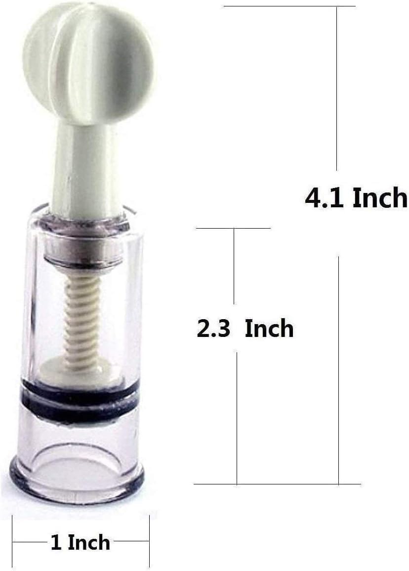 Body Vacuum Suction Cup Breastfeeding Mother and Women for Nipp.le Flat Shy and Inverted Nippl.ES Cups (4 Cup)