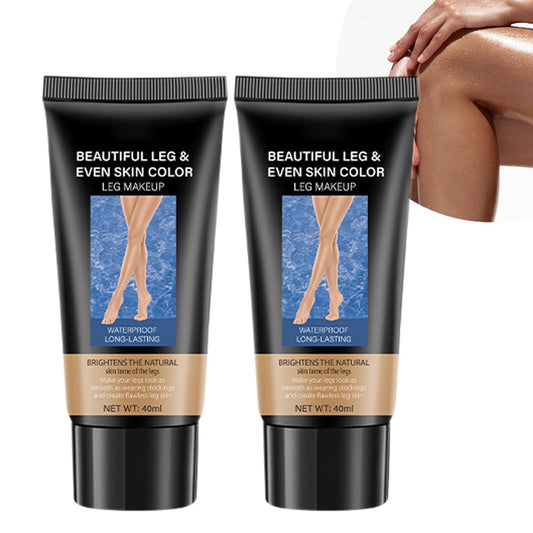 Dulele Leg and Body Makeup Foundation, Waterproof Leg & Body Tattoo Scar Cover up, Body Coverage Tattoo Concealer, No Transfer, Covers Varicose Veins for All Skin Tones (Bronze, M)