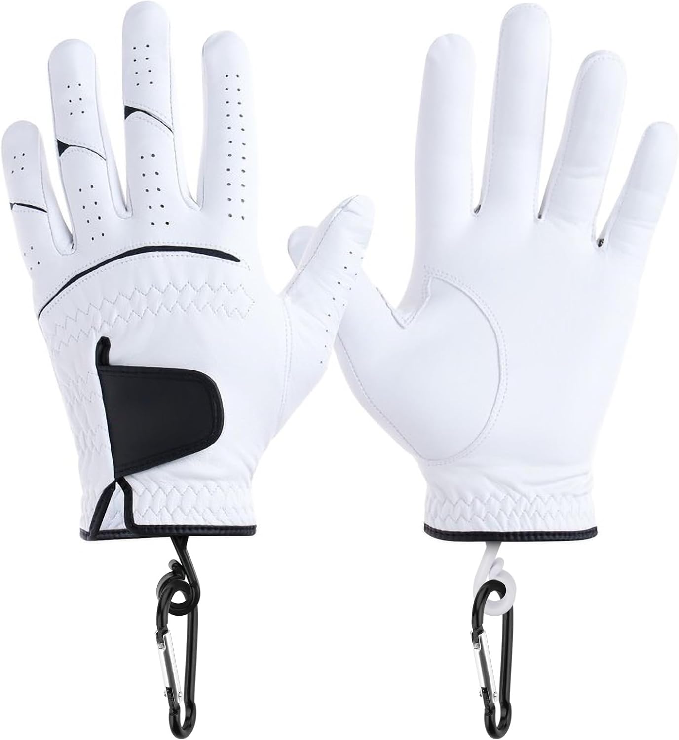 Cosmos 2 Pcs Golf Glove Stretcher Support Frame Holder Keeper Rack Dryer Shaper Tool Accessories for Men Women Golfer Glove Maintenance