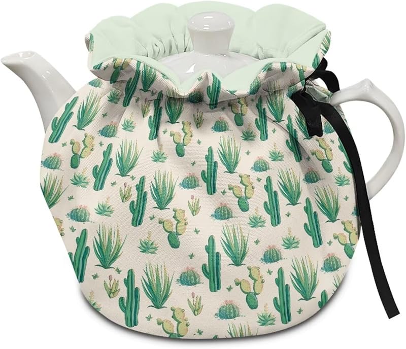 Teapot Thermal Cover Bohemian Mandala Print Tea Cozy for Tea Pot Insulated Suitable for Protecting Kettle Coffee Pot Breakfast Insulated Kitchen Coffee Table Decorative Accessories