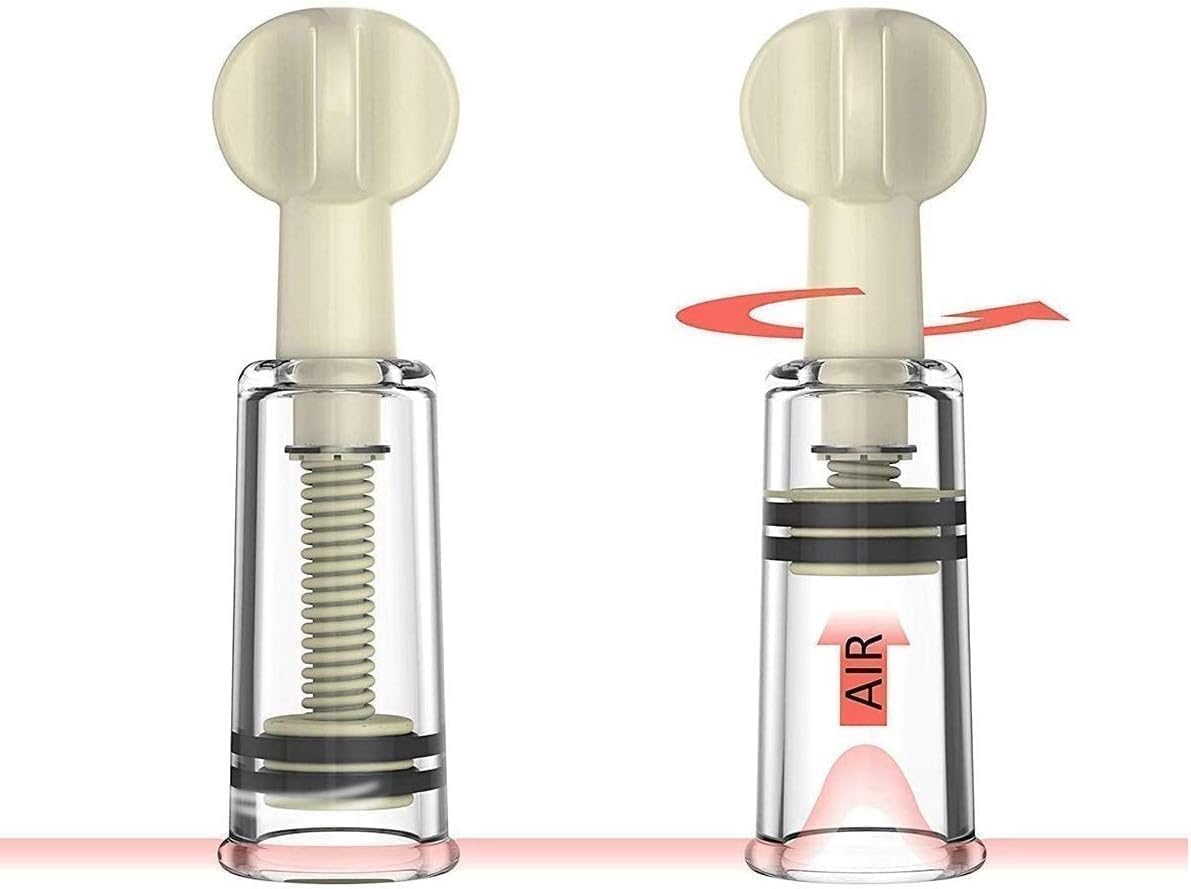 Body Vacuum Suction Cup Breastfeeding Mother and Women for Nipp.le Flat Shy and Inverted Nippl.ES Cups (4 Cup)