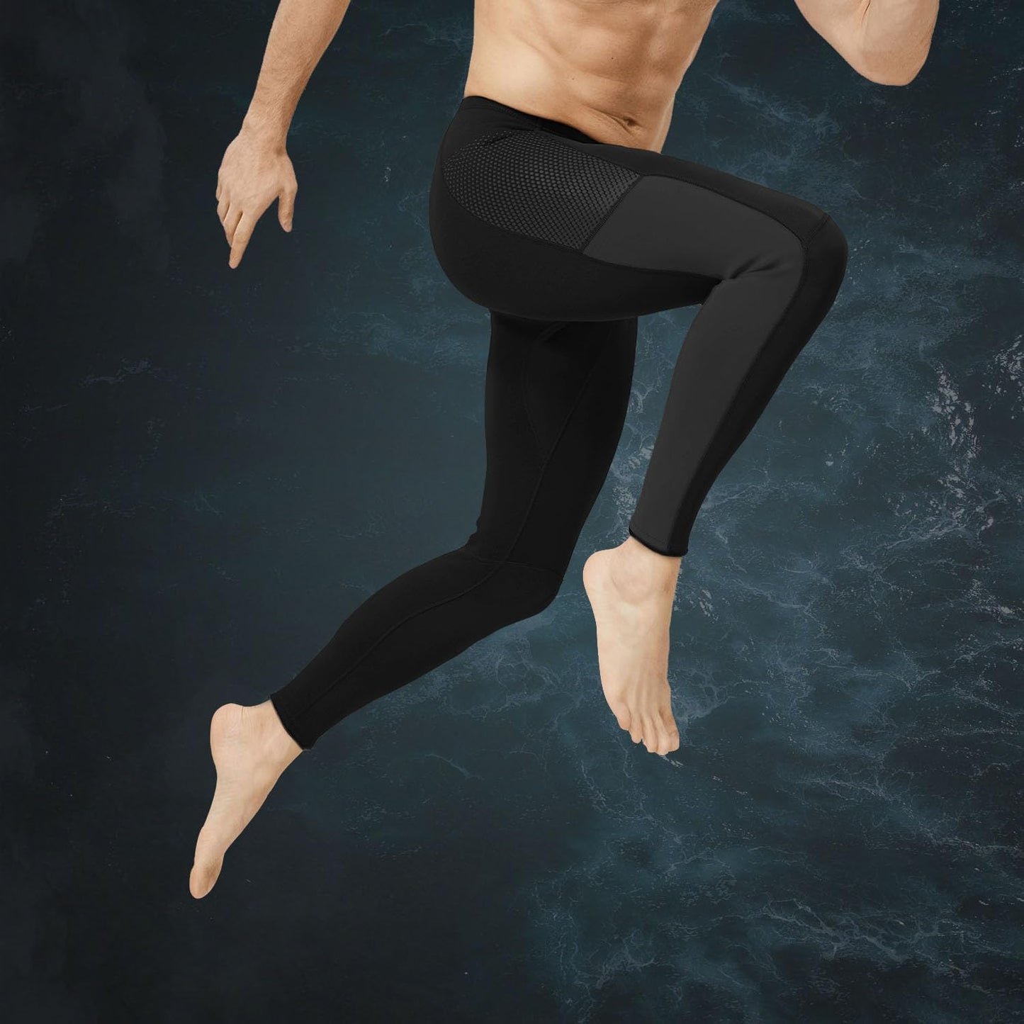 GoldFin Wetsuit Pants Men, 2mm Wetsuits Neoprene Pull-on Pants for Water Sports Diving Surfing Swimming Snorkeling