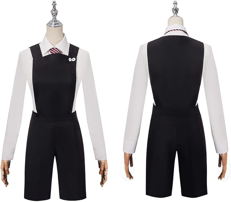 AwwwCos Matilda the Musical Cosplay Costume School Girl Dress Uniform Suit Skirt Tie Halloween Party Outfit Women