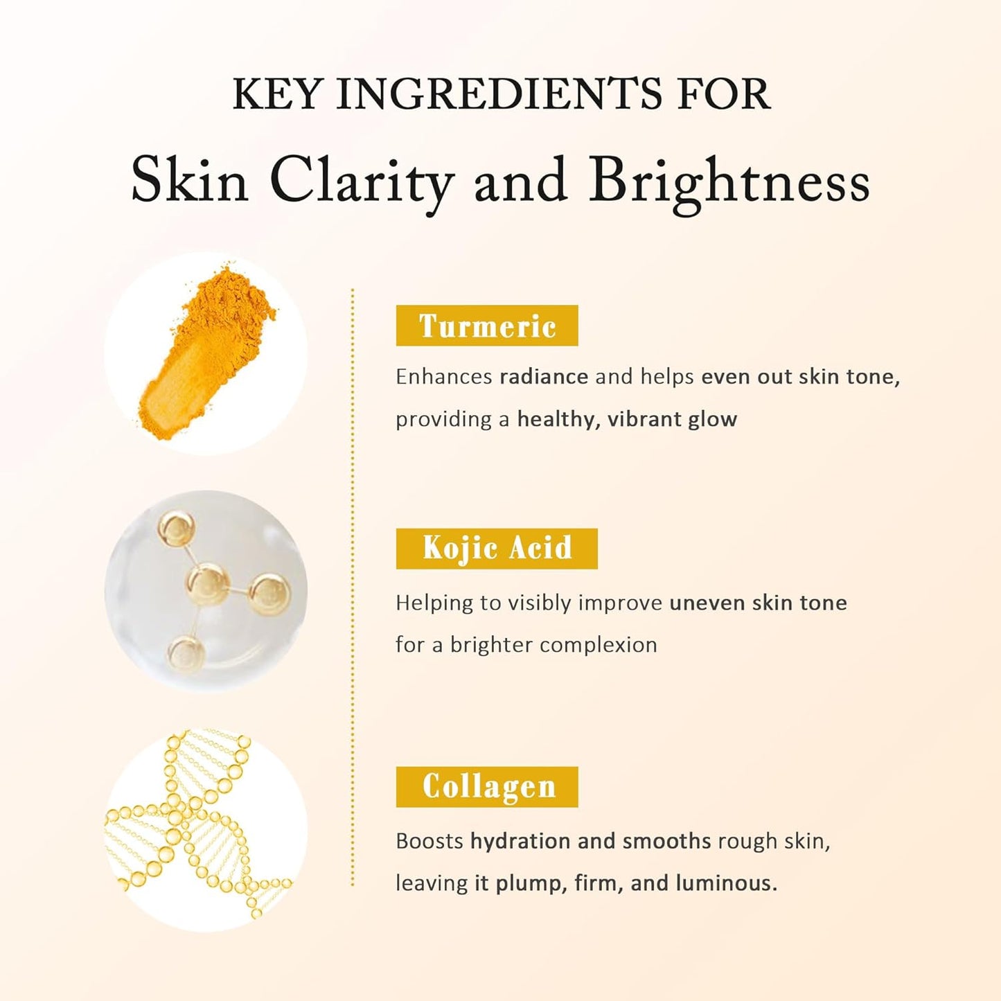 Turmeric Kojic Collagen Peel Off Mask, Turmeric Overnight Wrapping Peel Off Gel Mask for Spots Remover, Dull Skin, Controlling Oil, Skincare Facial Mask 2.65 Fl Oz (2)