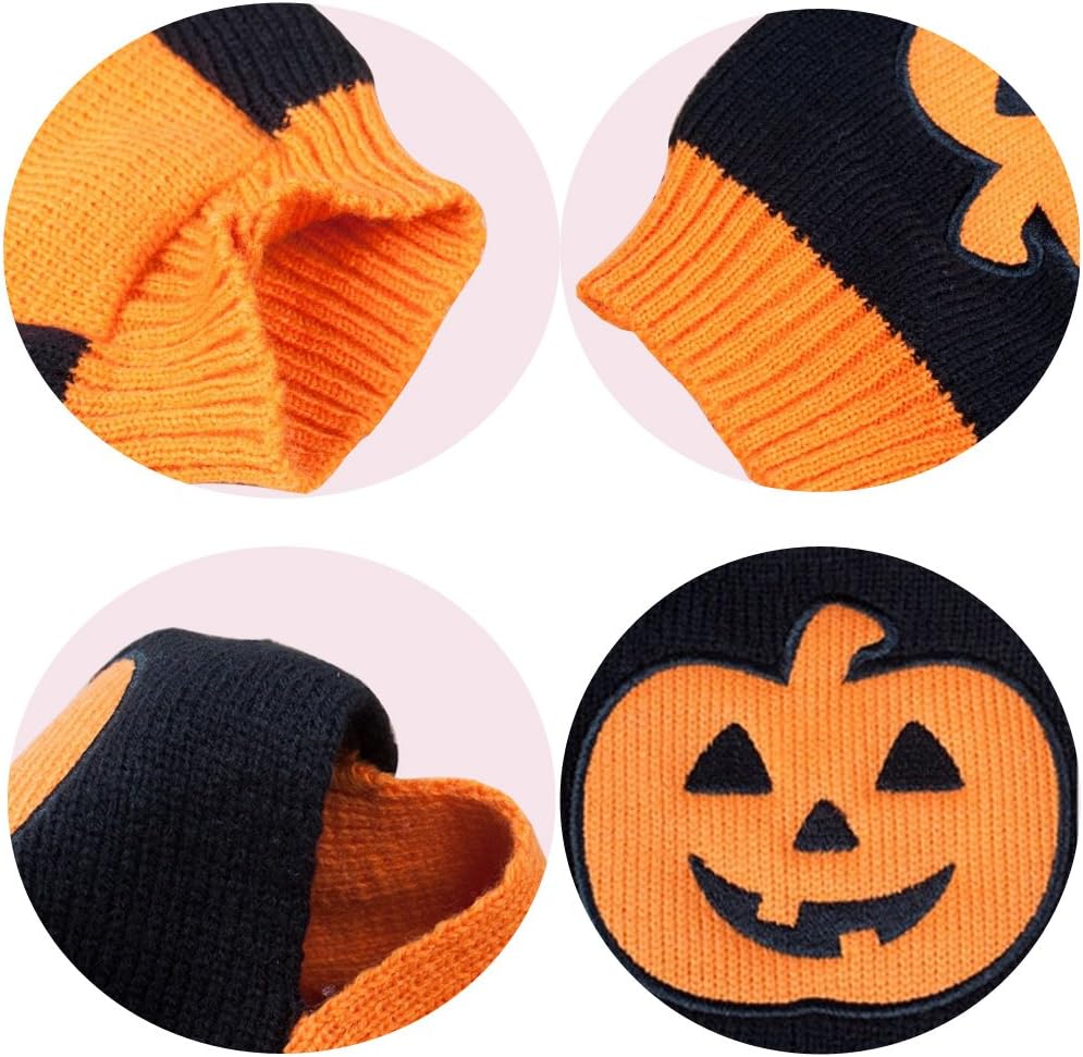 Pet Holiday Halloween Pumpkin Pet Clothes Dog Sweater