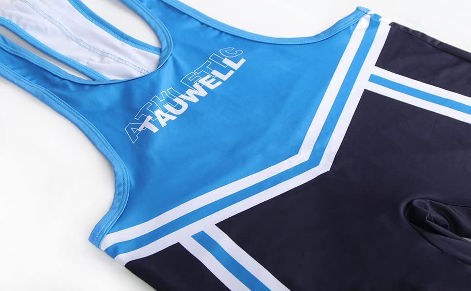 Men's Wrestling Singlets Athletic Supporters Slim Fit Sport Bodysuit Sleeveless Active Wrestling Leotard Jumpsuits