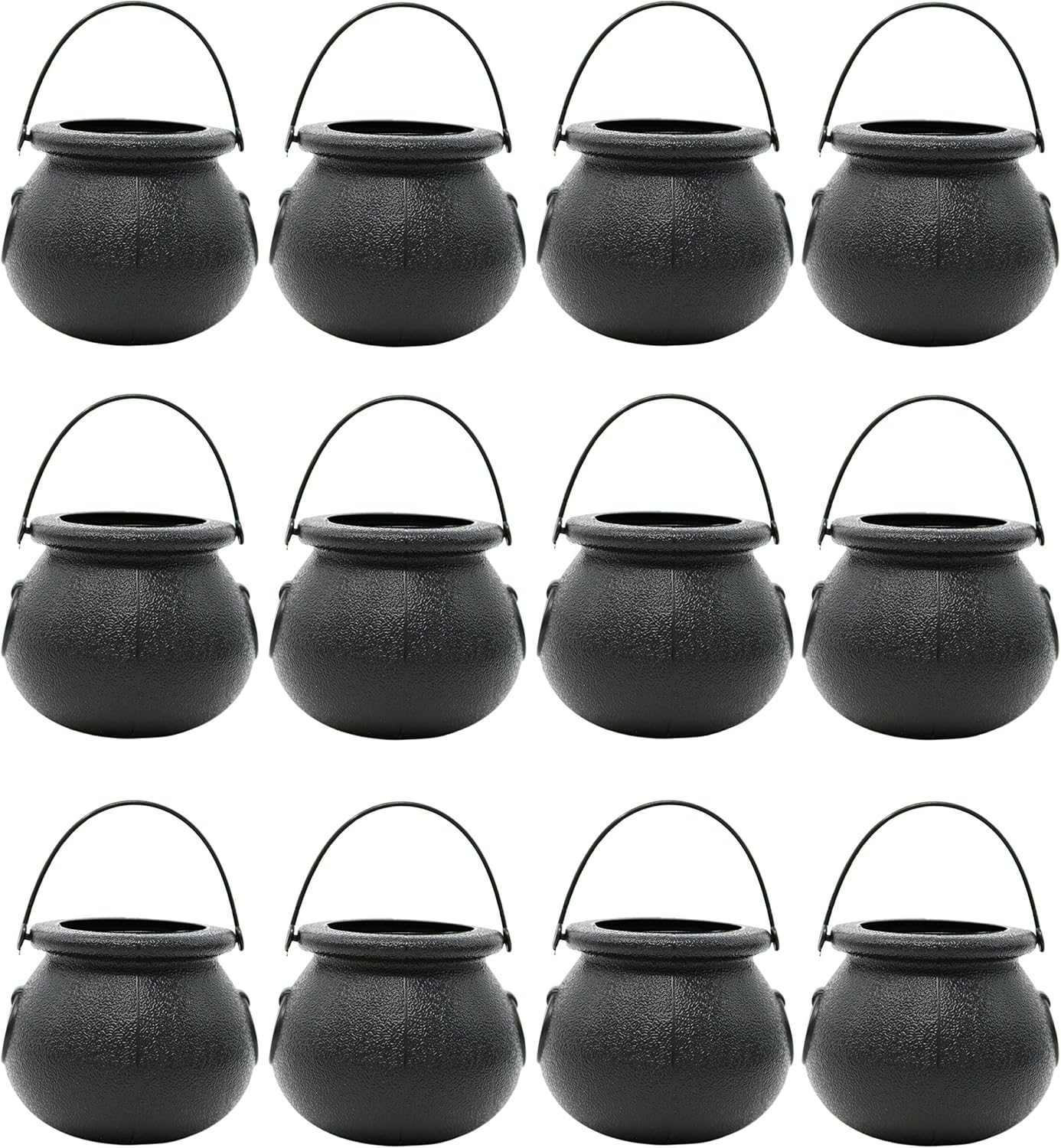 Candy Cauldron Kettles - 1 Dozen Party Decoration Supplies by Big Mo’s Toys