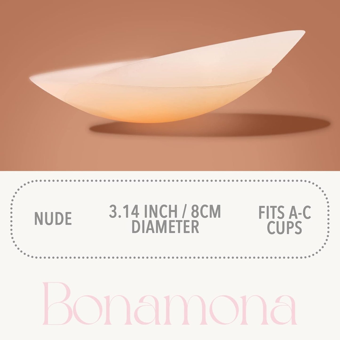Nipple Covers 3 Pairs, Nipple Pasties for Women Reusable, Ultra Thin Pasties Adhesive Silicone Breast Petals with Travel Box