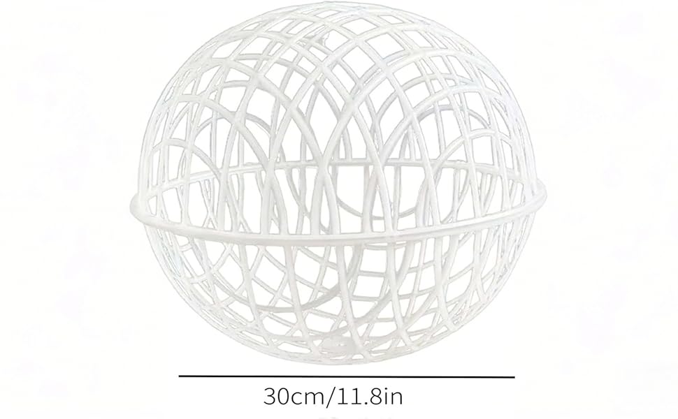 Chicken Balls Cage for Outside,3pack Chicken Ball Cage Rolling,Chicken Coop Ball, Mobile Poultry Enclosure Round, Removable Safety Cage, for Chicks Rabbits Birds (Large 3PCS)