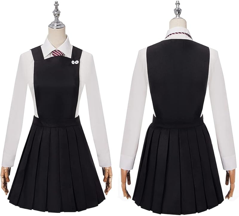 AwwwCos Matilda the Musical Cosplay Costume School Girl Dress Uniform Suit Skirt Tie Halloween Party Outfit Women