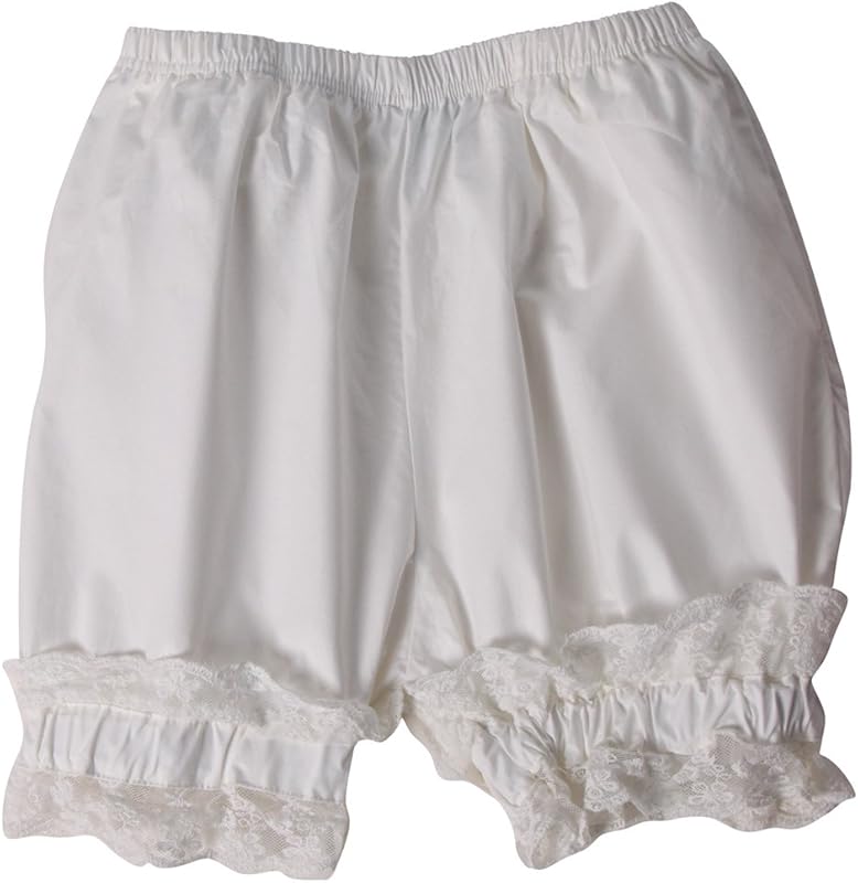 Girls Short Bloomers - Cream (Choose Size)