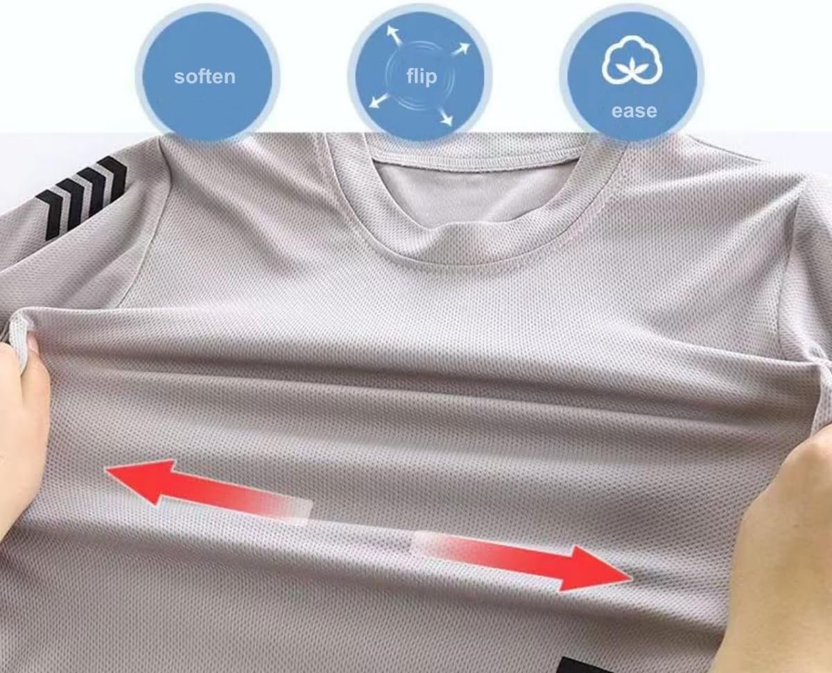 Toddler Boys Clothes Mesh Athletic Summer Short Sleeve T-Shirt and Shorts Kids Outfit Set 3-10 Year