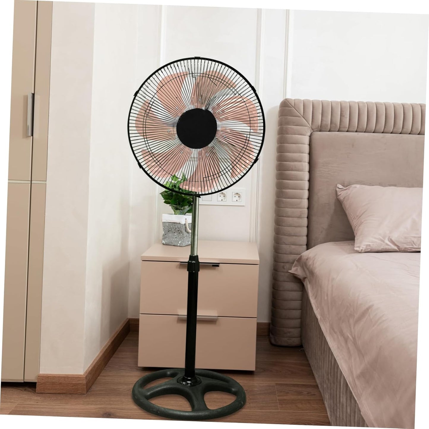 Aluminum Replacement Fan Blades Silent Design for Table and Floor Fans Efficient Airflow Easy Installation for Home Use