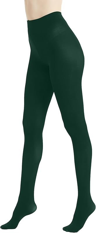 80D Semi Opaque Tights for Women Stretchable High Waist Womens Stockings Soft Pantyhose with 20+ Colors