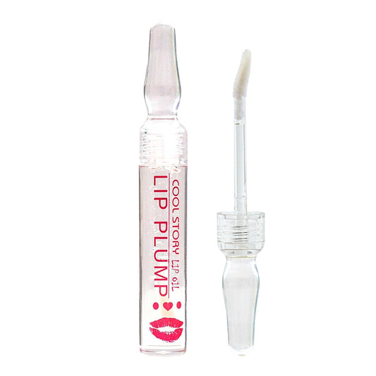 COOL STORY Lip Fuller Gloss, Moisturizing Hydrating Lip Serum, Fuller Lip Care, Lip Plumping Oil for Women Clear