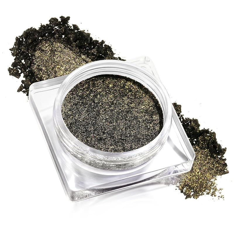 Single Shimmer Cream Eyeshadow, Rose Metallic Highly Pigmented Monochrome Eye shadow Palette, Blendable Sparkly Eye Glitter Waterproof Natural Mini EyeMakeup Brightener Highlighter for 24 hours makeup