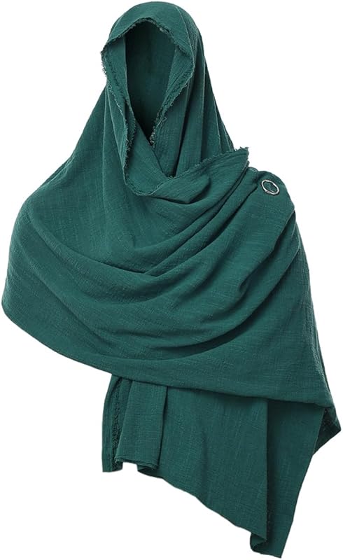 GRACEART Post Apocalyptic Shawl Scarf Shaman Cowl Medieval Costume Sash