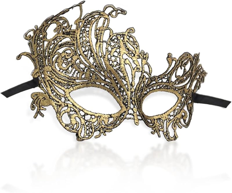 Masquerade Mask for Women Lace Mask for Halloween Carnival Mardi Gras Party Costume