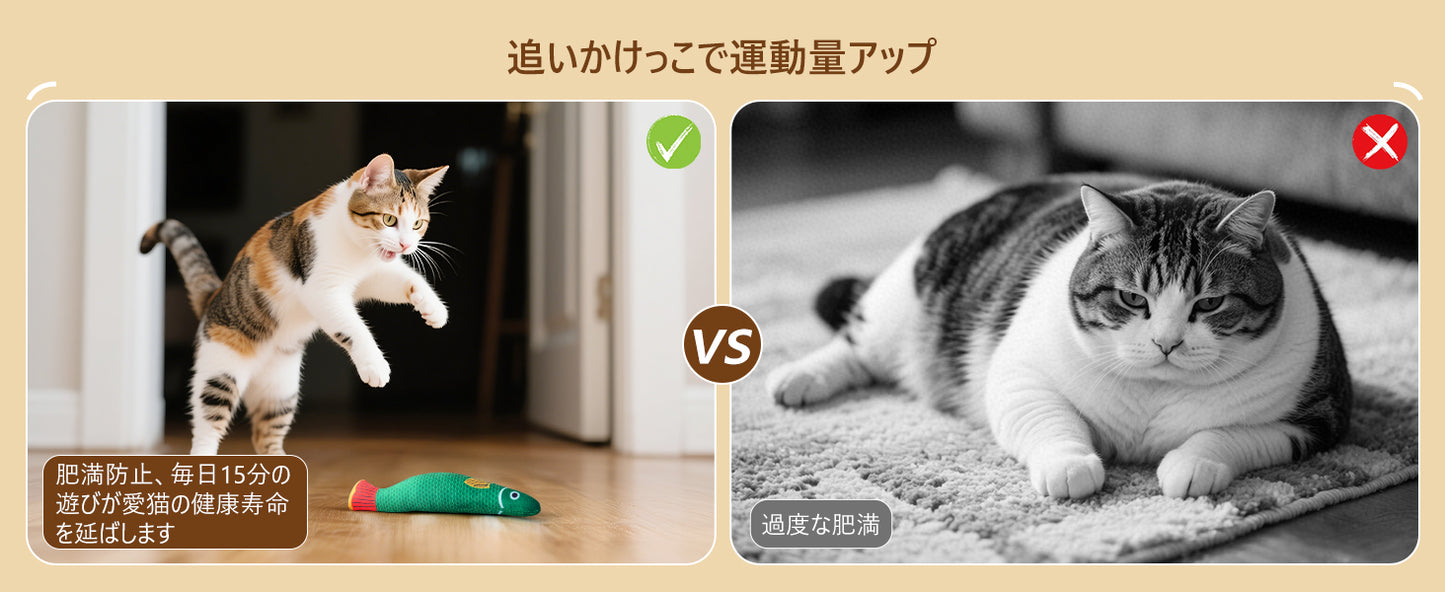 Cat おもちゃ またたび for Catsぬいぐるみ ひとりPlayびけりぐるみ NaturalキャットニップImportり Toothbrushき ストレスDivergence Lack of exercise Claw Grinderき 3Pointセット  Fish