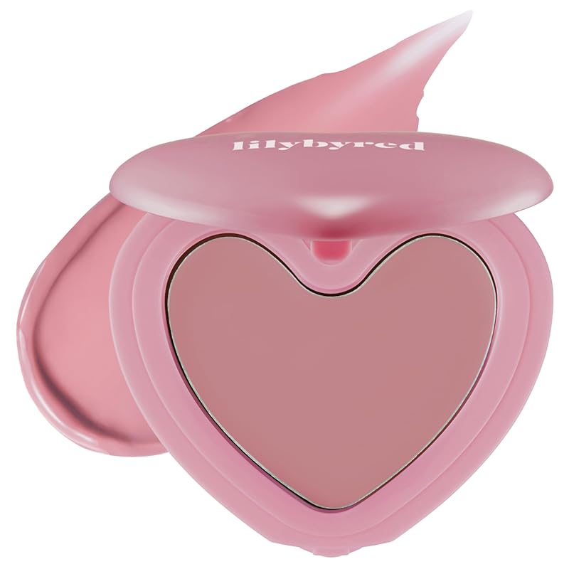 lilybyred LUV BEAM Cheek Balm | Soft Color, Glowy Finish, Creamy Texture | Natural-Looking Flush | Korean Beauty (02 Innocent Pink)