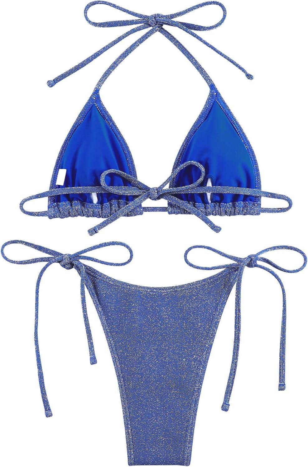 Bikini Sets Women Thongs Cheeky Two Piece Swimsuit Sexy Swimwear Triangle Cute Bathing Suit String