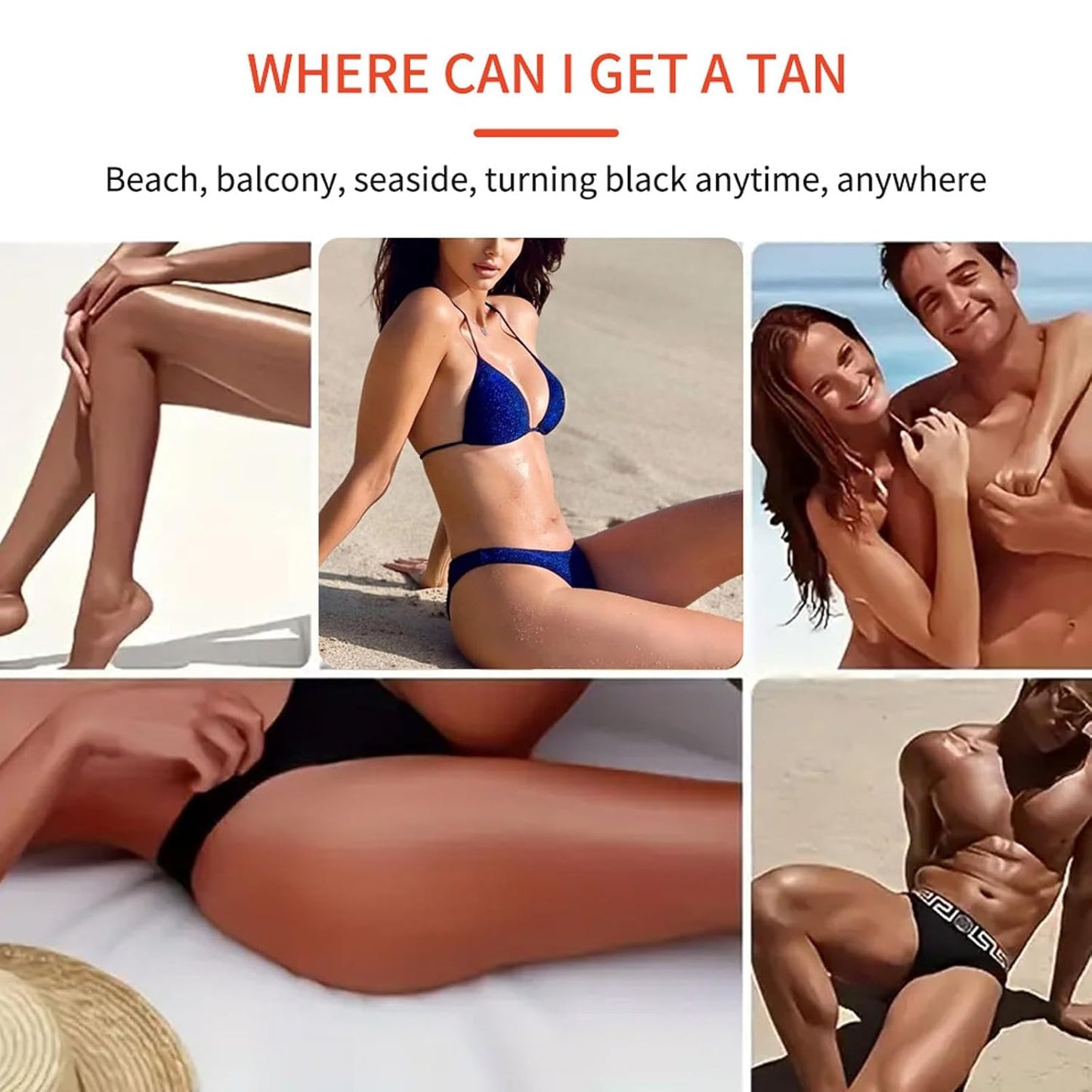 Carotene Tanning Gel, Carrot Tanning Gel, Luxury Intensive Tanning Gel, Tanning Accelerator Cream Gel for Natural Tan Skin, Tanning Gel for Outdoor Sun & Sunbeds (1PC)