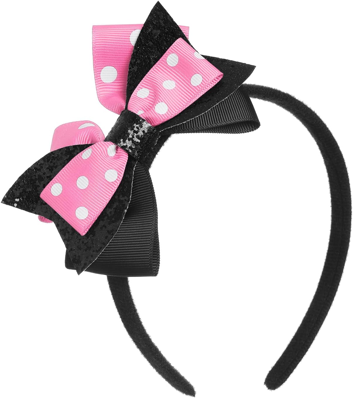 IBTOM CASTLE Baby Girl Polka Dots Princess Costume Birthday Fancy Dress up Party Cosplay Ears Dance Clothing Set