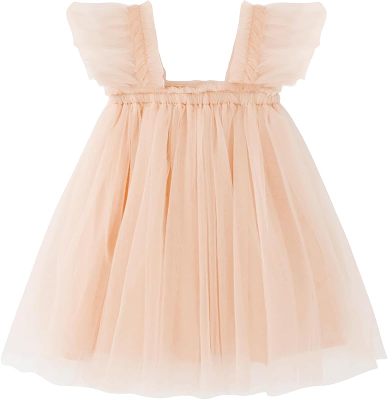 AGQT Baby Girls Tutu Dress Tulle Sundress Size 9M-5T