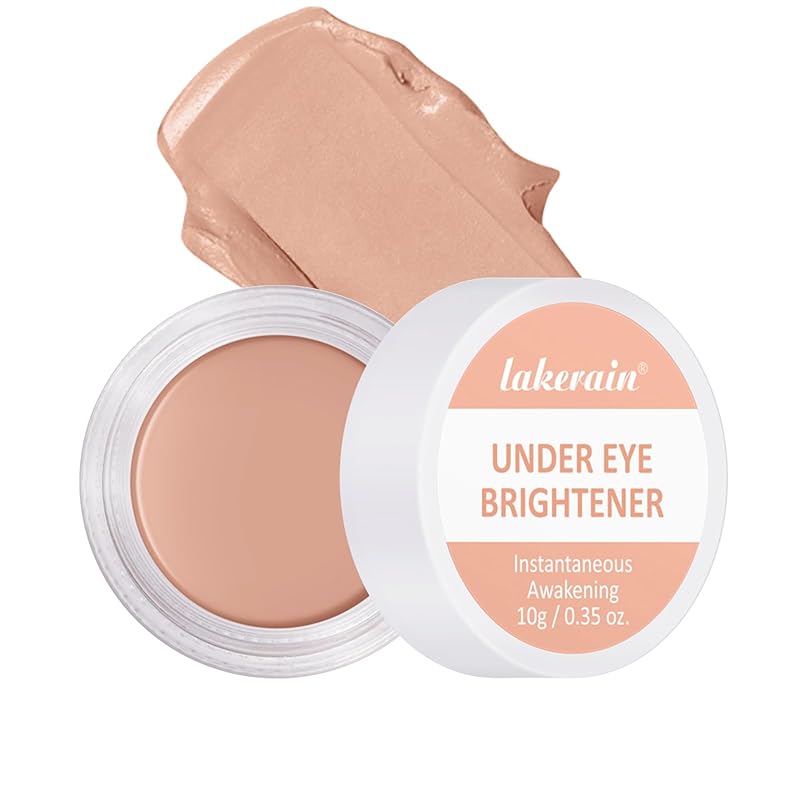 Under Eye Brightener, Concealer Full Coverage for Dark circles, Lightweight Radiant Cream Under Eye Concealer (Light Pink, 1 PC)
