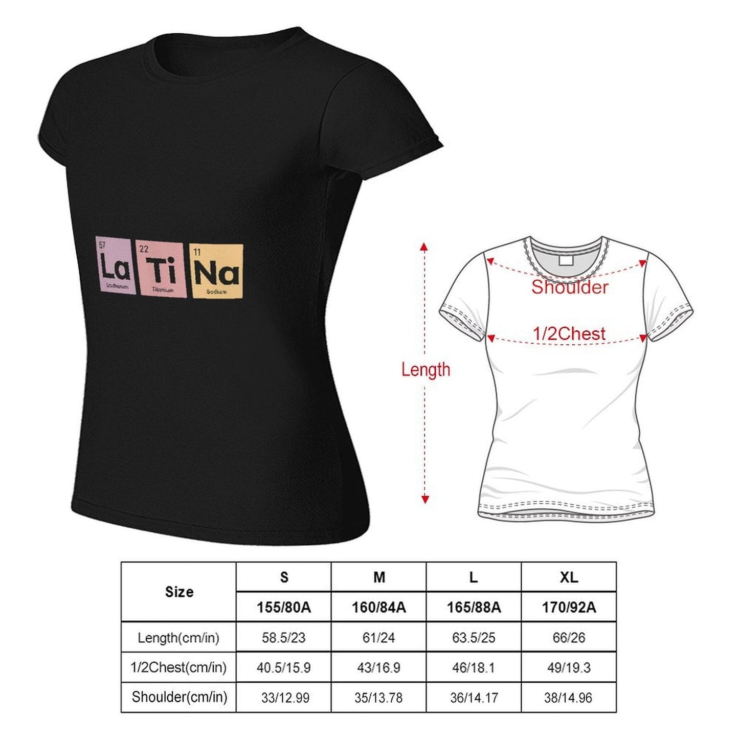Gildan T-shirt Women Latina Essential Elements - U1 Spring and Summer Round Neck Short - sleeved Tops Women's Casual Sports T-shirt - TrendyLookz