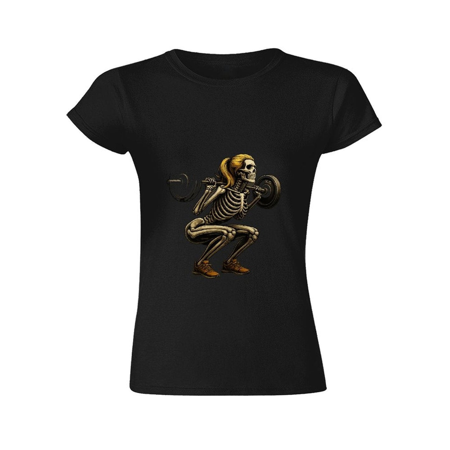 Gildan T-shirt Women Leg Day Never Dies - U1 Spring and Summer Round Neck Short - sleeved Tops Women's Casual Sports T-shirt - TrendyLookz
