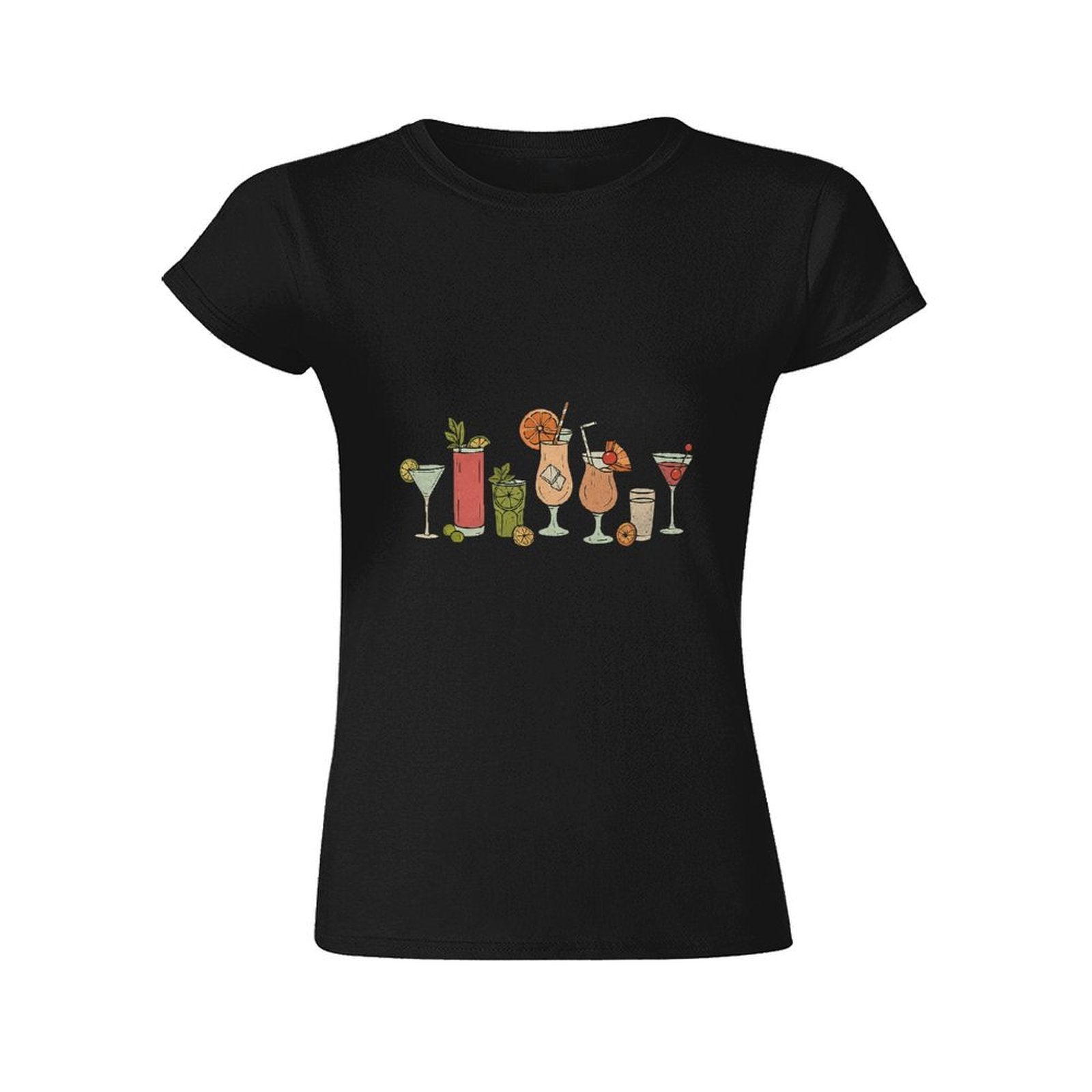 Gildan T-shirt Women Need Glasses At My Age Spring and Summer Round Neck Short - sleeved Tops Women's Casual Sports T-shirt - TrendyLookz