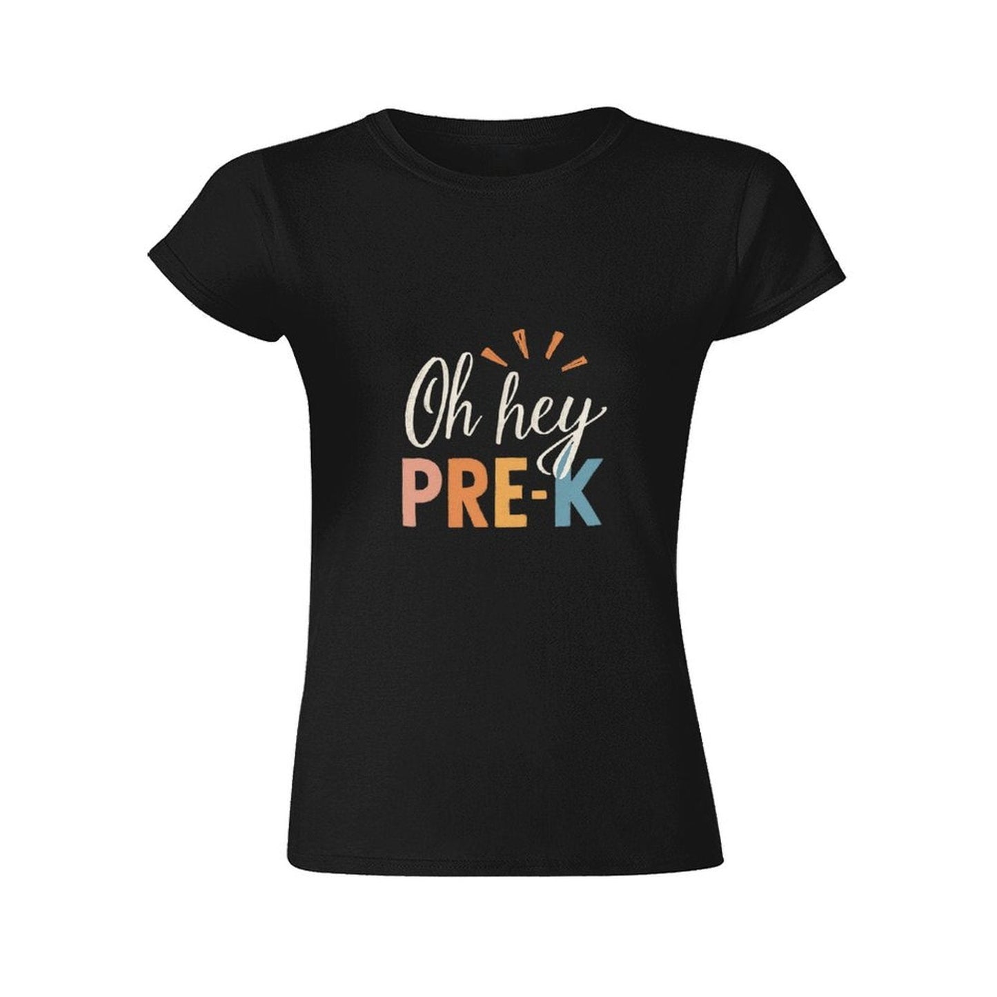 Gildan T-shirt Women Welcome To Pre - K - U1 Spring and Summer Round Neck Short - sleeved Tops Women's Casual Sports T-shirt - TrendyLookz