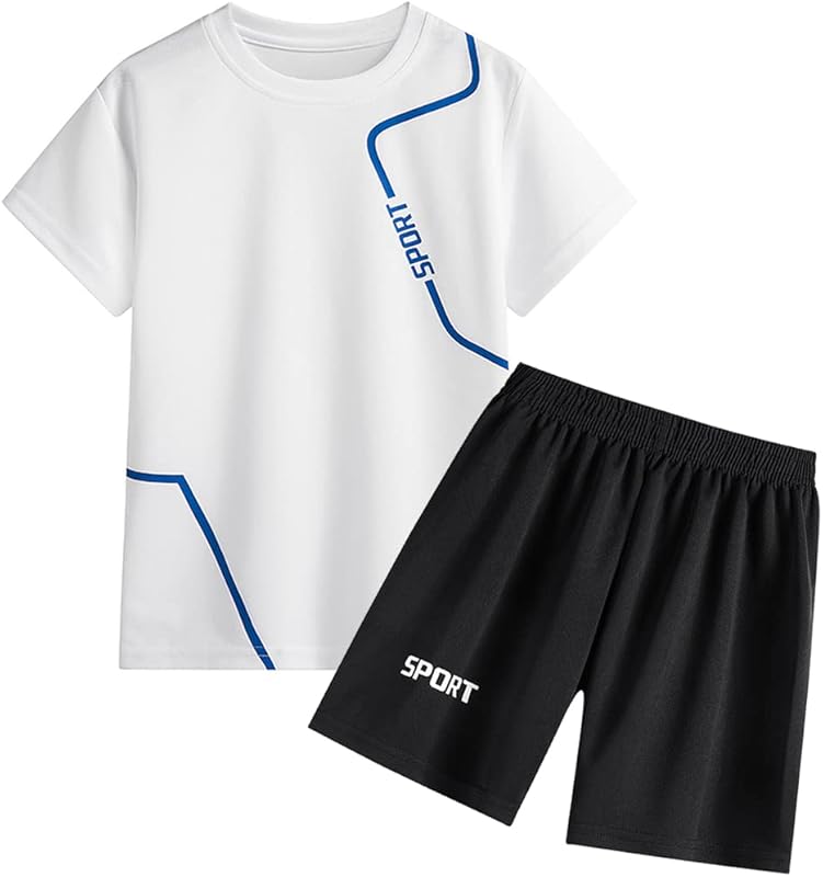 Jingle Bongala Short Sleeve Athletic T-Shirt & Shorts Outfit Set - TrendyLookz