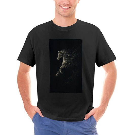 Men's Cotton Short - sleeved T-shirt, Breathable Loose - fitting Casual Summer Top, Suitable for Outdoor Activities and Daily Comfortable Wear, - TrendyLookz