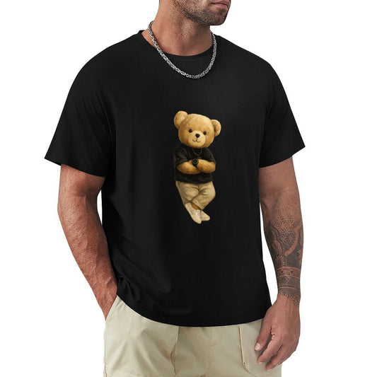 ,Men's Cotton Short - sleeved T-shirt, Breathable Loose - fitting Casual Summer Top, Suitable for Outdoor Activities and Daily Comfortable Wear,Men's T-shirt100%cottonz9ogpbwx5tkq - TrendyLookz