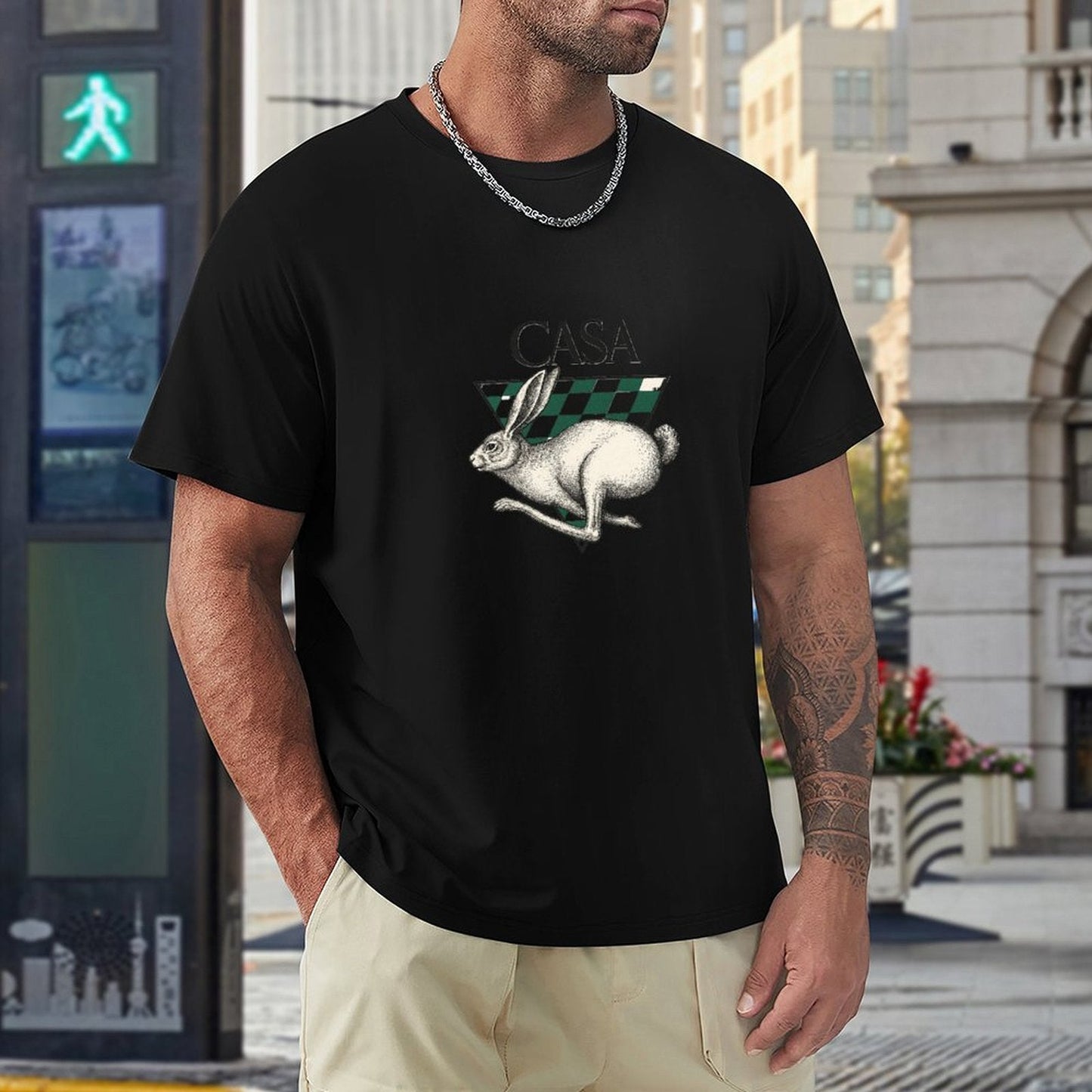,Men's Cotton Short - sleeved T-shirt, Breathable Loose - fitting Casual Summer Top, Suitable for Outdoor Activities and Daily Comfortable Wear,Men's T-shirt100%cottonz9ogx8f62u56 - TrendyLookz