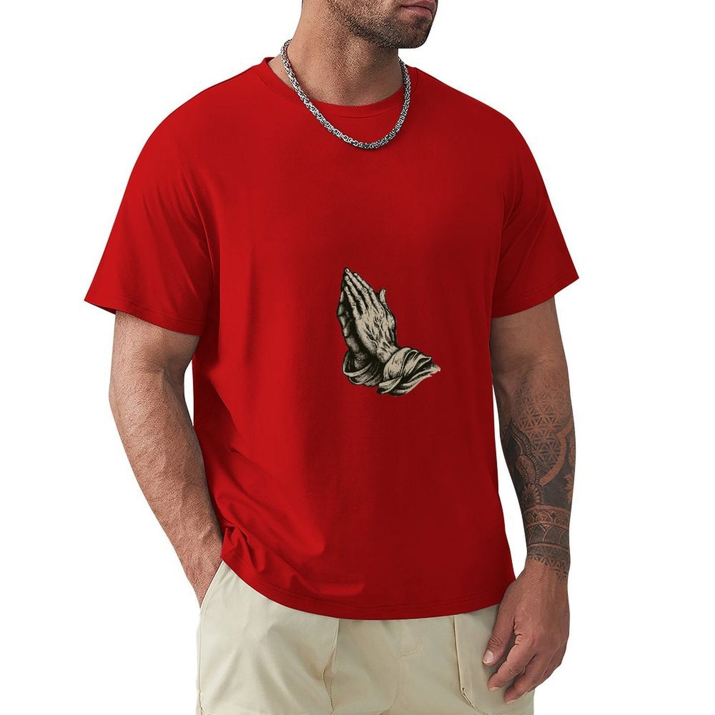 ,Men's Cotton Short - sleeved T-shirt, Breathable Loose - fitting Casual Summer Top, Suitable for Outdoor Activities and Daily Comfortable Wear,Men's T-shirt100%cottonz9ogpg6446uq - TrendyLookz