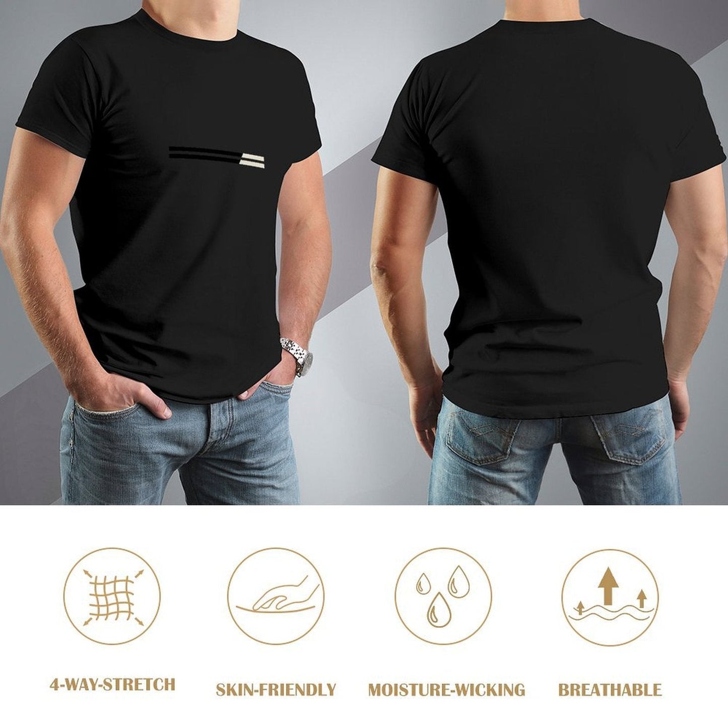 ,Men's Cotton Short - sleeved T-shirt, Breathable Loose - fitting Casual Summer Top, Suitable for Outdoor Activities and Daily Comfortable Wear,Men's T-shirt100%cottonz9ogjysptcqg - TrendyLookz