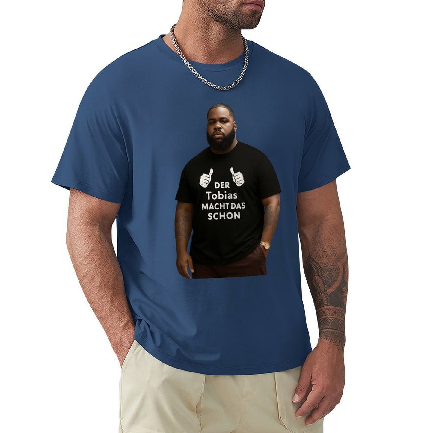 ,Men's Cotton Short - sleeved T-shirt, Breathable Loose - fitting Casual Summer Top, Suitable for Outdoor Activities and Daily Comfortable Wear,Men's T-shirt100%cottonz9ogx8615edx - TrendyLookz