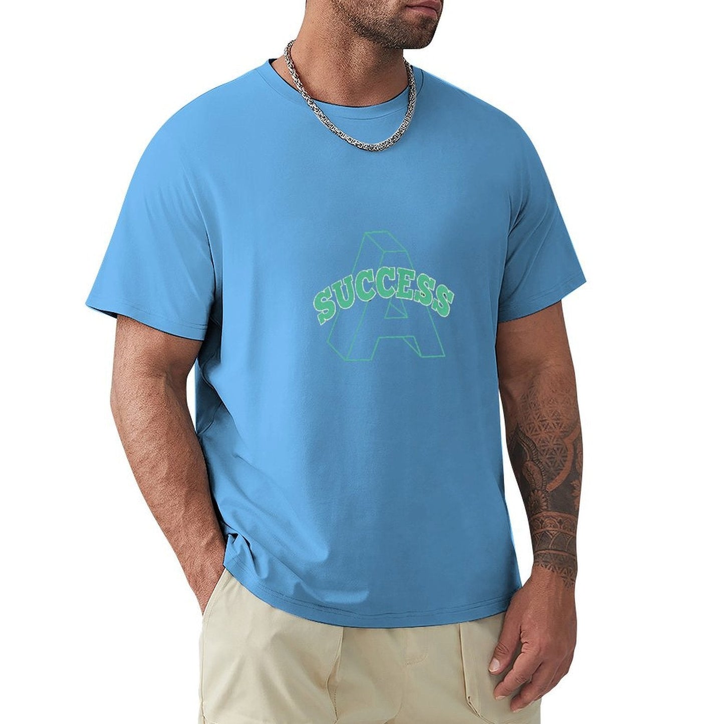 ,Men's Cotton Short - sleeved T-shirt, Breathable Loose - fitting Casual Summer Top, Suitable for Outdoor Activities and Daily Comfortable Wear,Men's T-shirt100%cottonz9ogxemvcyur - TrendyLookz