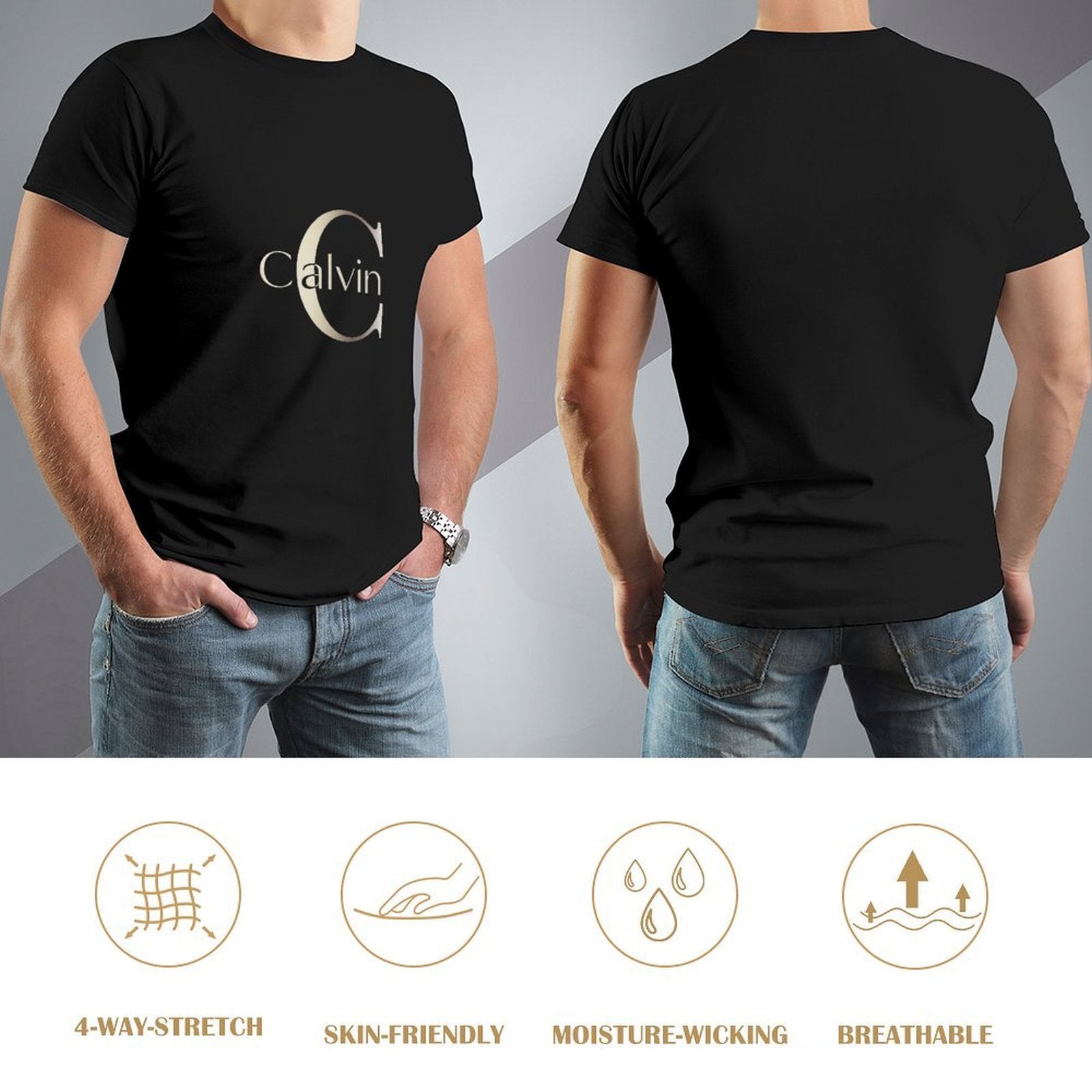 ,Men's Cotton Short - sleeved T-shirt, Breathable Loose - fitting Casual Summer Top, Suitable for Outdoor Activities and Daily Comfortable Wear,Men's T-shirt100%cottonz9ogx8ktt9w0 - TrendyLookz