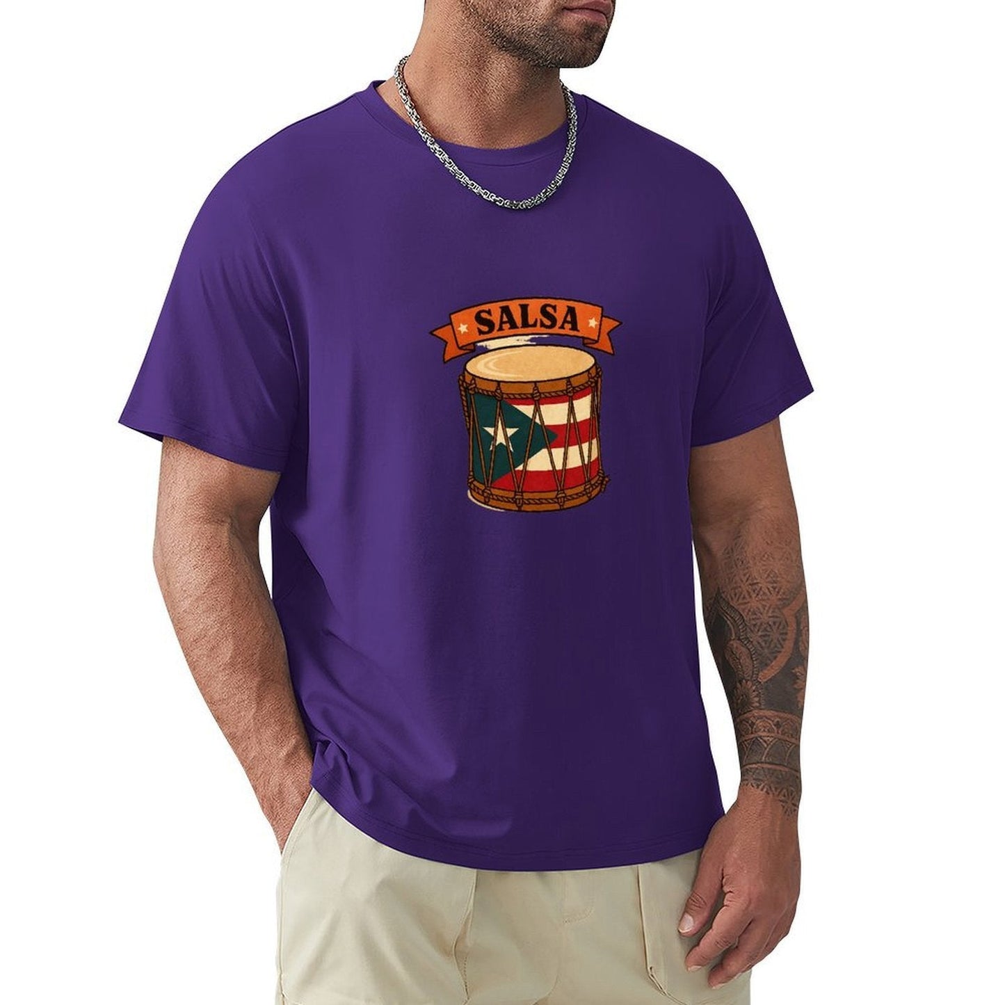 ,Men's Cotton Short - sleeved T-shirt, Breathable Loose - fitting Casual Summer Top, Suitable for Outdoor Activities and Daily Comfortable Wear,Men's T-shirt100%cottonz9ogx809gs1p - TrendyLookz