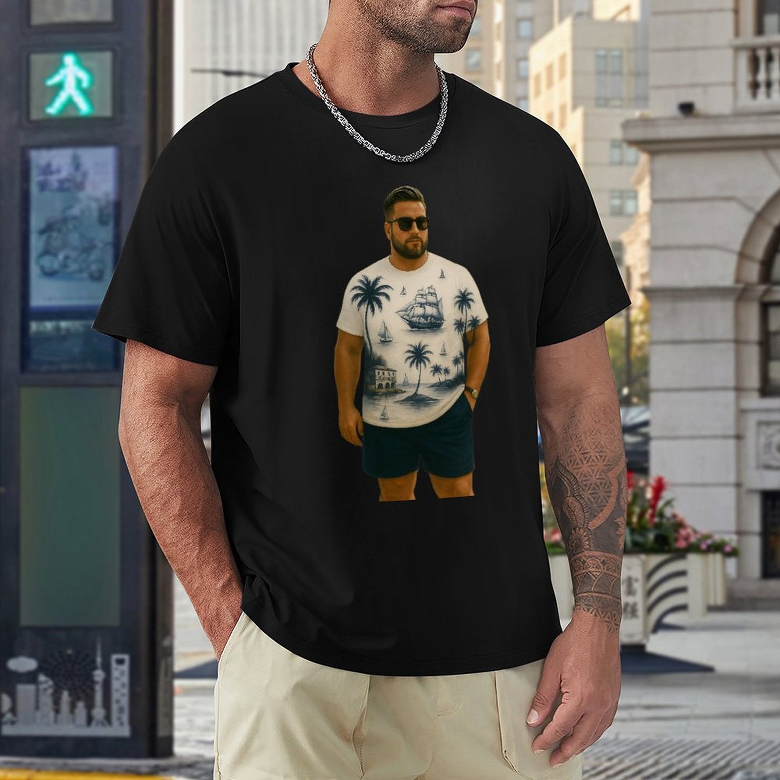,Men's Cotton Short - sleeved T-shirt, Breathable Loose - fitting Casual Summer Top, Suitable for Outdoor Activities and Daily Comfortable Wear,Men's T-shirt100%cottonz9ogjy9pdhtm - TrendyLookz