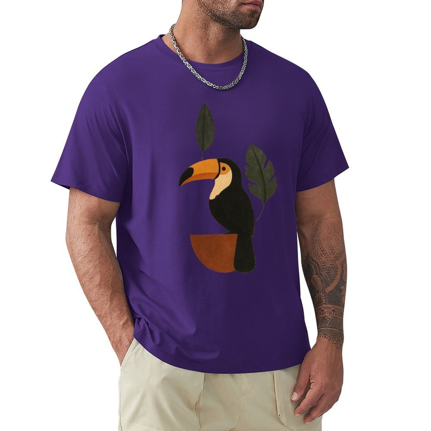 ,Men's Cotton Short - sleeved T-shirt, Breathable Loose - fitting Casual Summer Top, Suitable for Outdoor Activities and Daily Comfortable Wear,Men's T-shirt100%cottonz9ogphqfd1ov - TrendyLookz