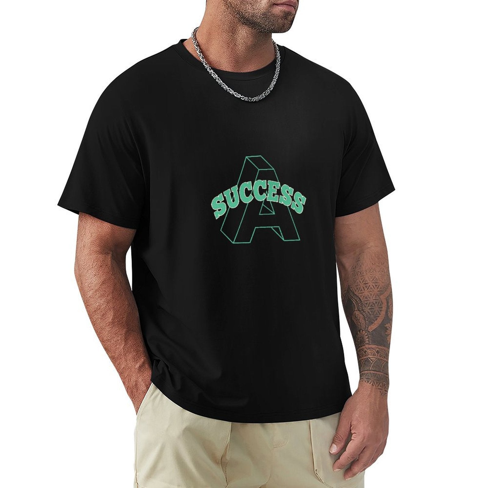 ,Men's Cotton Short - sleeved T-shirt, Breathable Loose - fitting Casual Summer Top, Suitable for Outdoor Activities and Daily Comfortable Wear,Men's T-shirt100%cottonz9ogxemvcyur - TrendyLookz