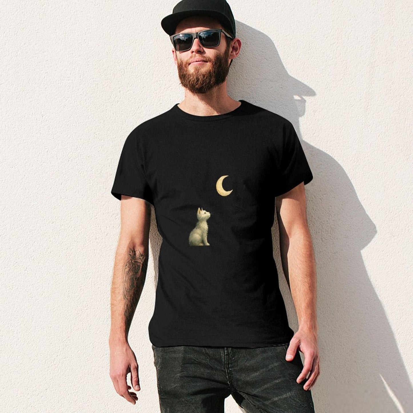 ,Men's Cotton Short - sleeved T-shirt, Breathable Loose - fitting Casual Summer Top, Suitable for Outdoor Activities and Daily Comfortable Wear,Men's T-shirt100%cottonz9ogjukfqfgm - TrendyLookz