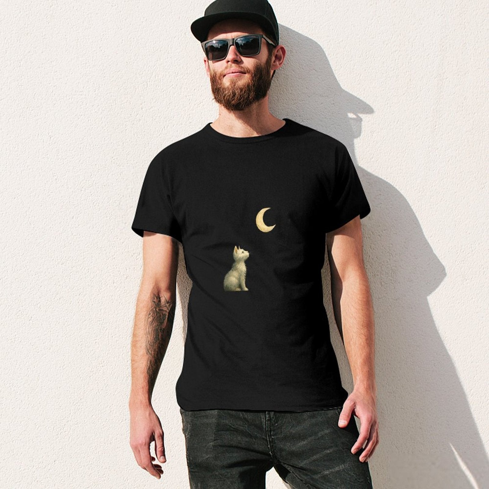 ,Men's Cotton Short - sleeved T-shirt, Breathable Loose - fitting Casual Summer Top, Suitable for Outdoor Activities and Daily Comfortable Wear,Men's T-shirt100%cottonz9ogjukfqfgm - TrendyLookz