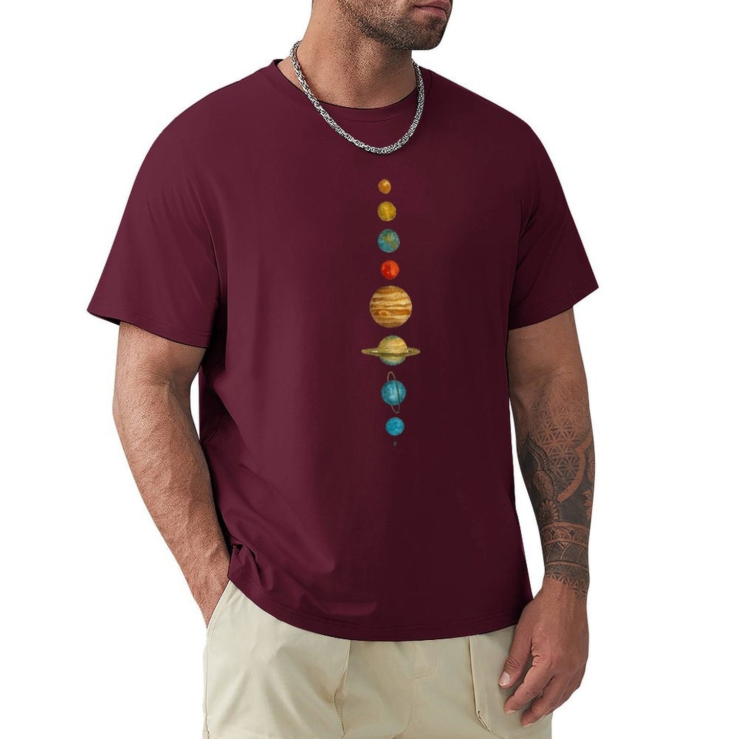 ,Men's Cotton Short - sleeved T-shirt, Breathable Loose - fitting Casual Summer Top, Suitable for Outdoor Activities and Daily Comfortable Wear,Men's T-shirt100%cottonz9ogxep4c0ok - TrendyLookz